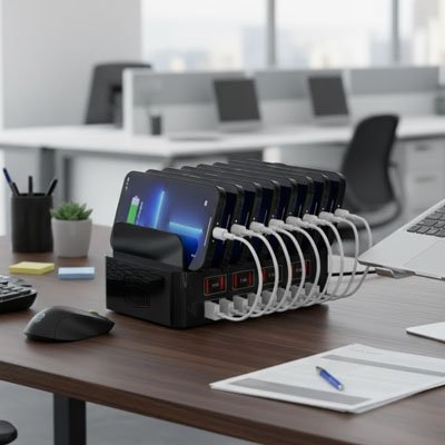 Station de charge une tranquillité d'esprit