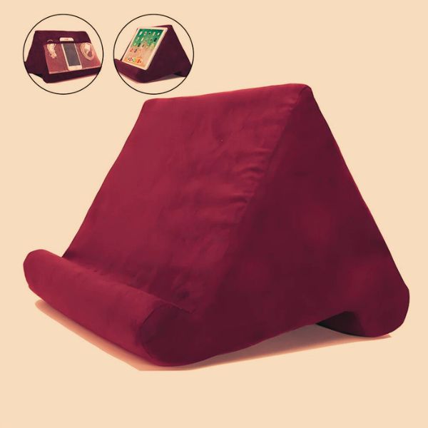 Support-tablette-lit-rouge