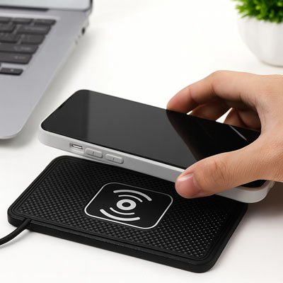 Chargeur induction design épuré