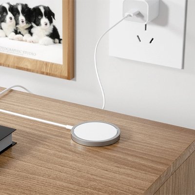 Chargeur sans fil design compacte 