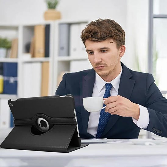 Coque tablette améliore les vidéo-conférences