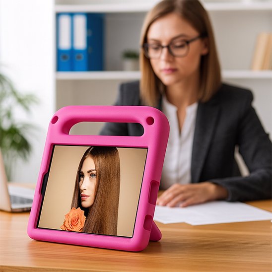 Coque tablette rend l'utilisation tellement facile