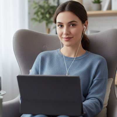 Écouteurs filaires tendance