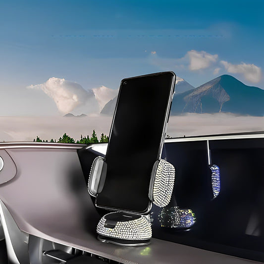 porte-telephone-voiture-blanc