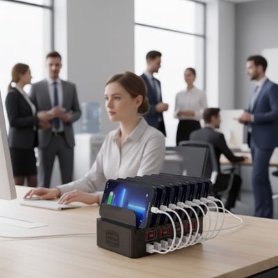 Station de charge rechargement multiple 