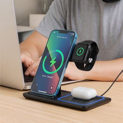 Station de charge un rechargement efficace est sûre