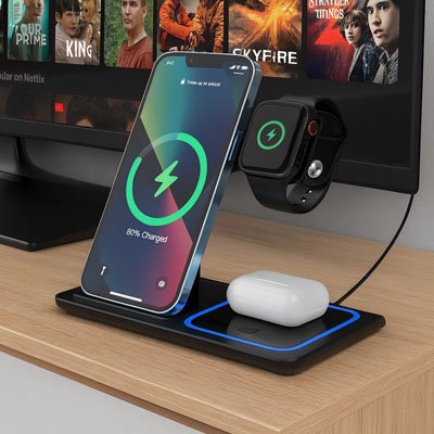 Station de charge une petite touche d'élégance