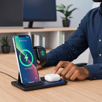 Station de charge une simplicité d'utilisation