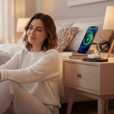 Station de charge une tranquillité d'esprit