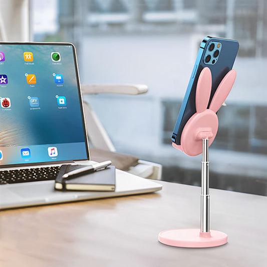support-telephone-espace-de-travail-organise