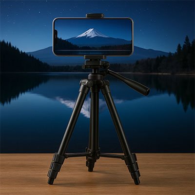 Trépied téléphone une prise de photo exceptionnelle